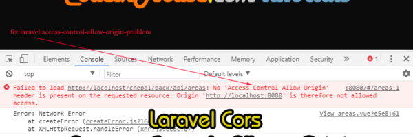 laravel access control allow origin