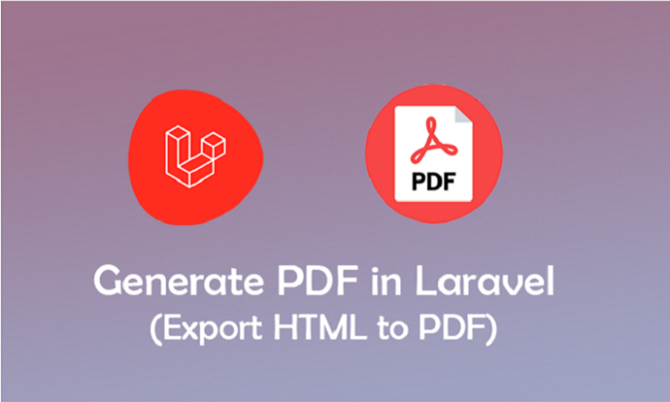 how to generate pdf in laravel